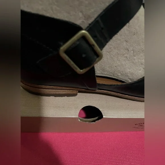 🪄 Kork-Ease mary jane style, black leather upper 7.5. Gently used and boxed. - Picture 3 of 8